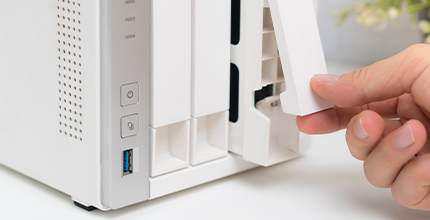 RAID-opstelling in een NAS-setup