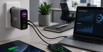 GaN chargers voor de werkplek