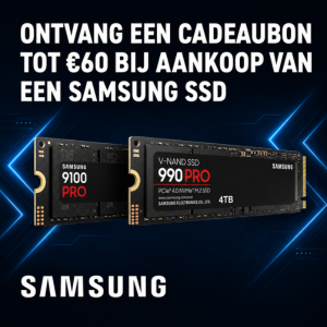 Bekijk deze Samsung SSD actie